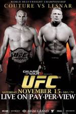 Watch UFC 91 Couture vs Lesnar Megashare
