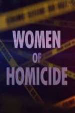 women of homicide tv poster