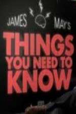 james mays things you need to know tv poster