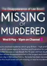 missing or murdered? tv poster
