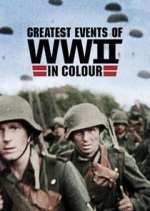 greatest events of world war ii tv poster