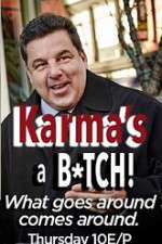 karma's a b*tch tv poster
