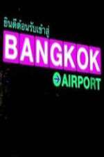 bangkok airport tv poster