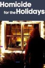 homicide for the holidays tv poster