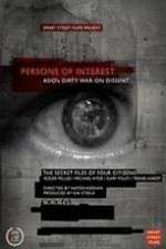 persons of interest tv poster
