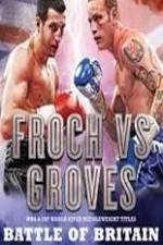 Watch Carl Froch vs George Groves Megashare