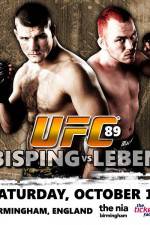 Watch UFC 89: Bisping v Leben Megashare