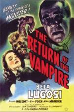 Watch The Return of the Vampire Megashare