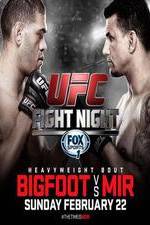 Watch UFC Fight Night 61 Bigfoot vs Mir Megashare