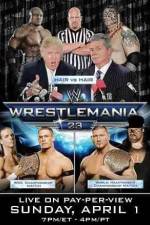 Watch WrestleMania 23 Megashare