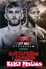 Watch UFC on Fox 14 Gustafsson vs Johnson Early Prelims Megashare