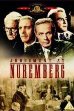 Watch Judgment at Nuremberg Megashare