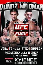 Watch UFC on FUEL 4: Munoz vs. Weidman Megashare