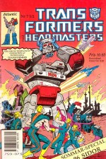 transformers: the headmasters tv poster