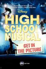 high school musical: get in the picture tv poster