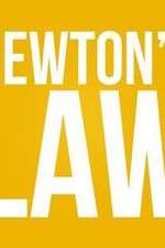 newton's law tv poster